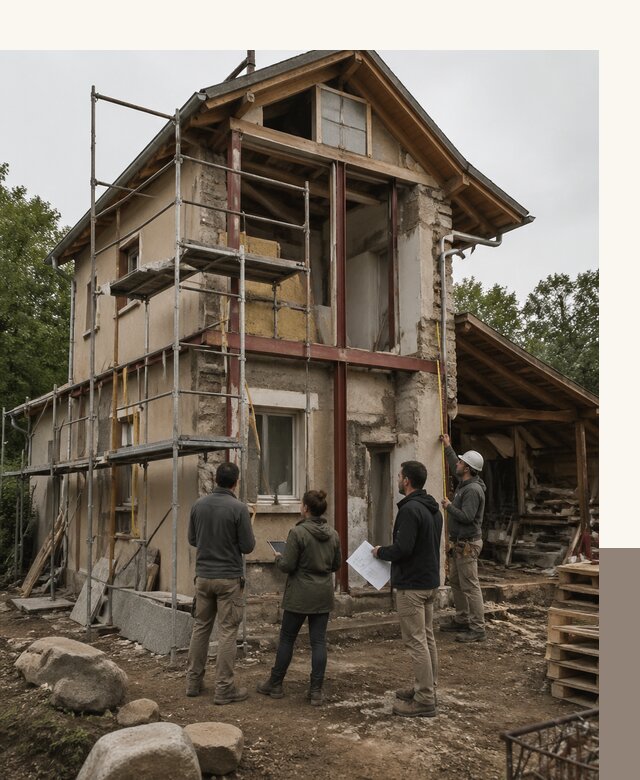 Реконструкция загородного дома под ключ в Горячем Ключе от бюро
