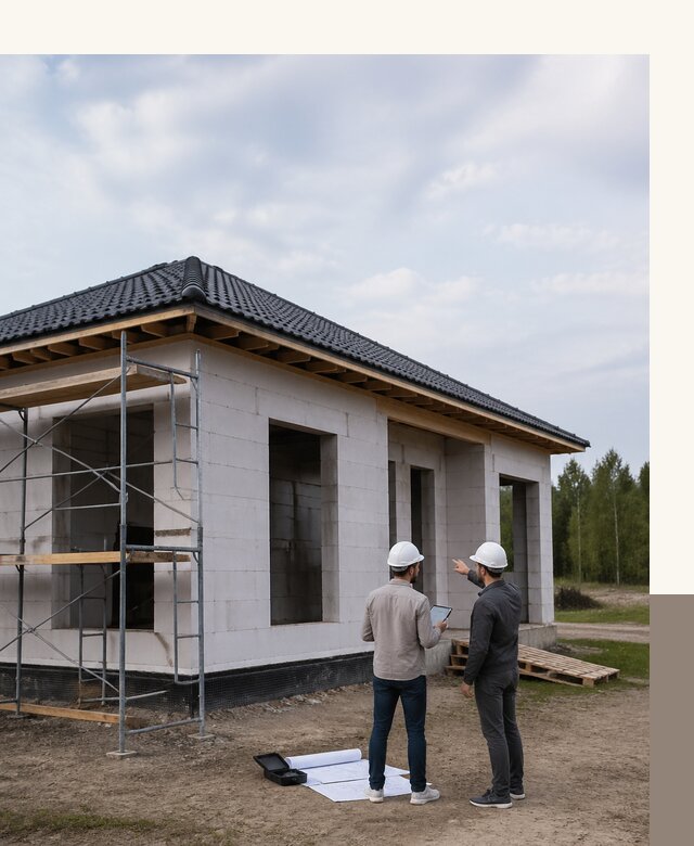 Проектирование одноэтажных домов из газобетона в Горячем Ключе